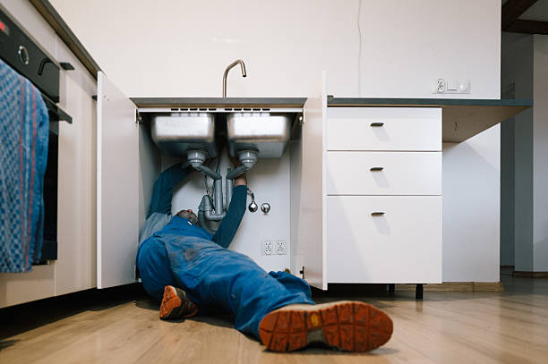 Professional Plumbing technician working in Waddy, KY